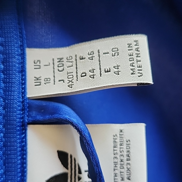Adidas Originals Blue Bellista Satin Set - Picture 4 of 5